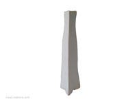  designer ceramics - triangular vase - CRMA-116 