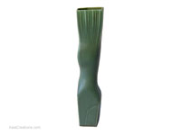  designer ceramics - large profile vase - CRMA-118 asia green 