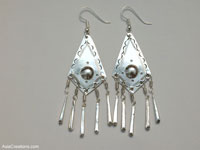 Wholesale fashion accessories from Thailand: Inexpensive Ethnic Style Earrings - FANSER-105