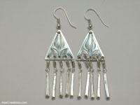 Wholesale fashion accessories from Thailand: Inexpensive Ethnic Style Earrings - FANSER-106
