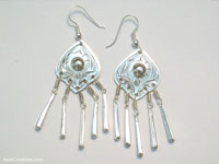 Wholesale fashion accessories from Thailand: Inexpensive Ethnic Style Earrings - FANSER-107