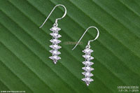 Wholesale silver earrings, manufacturer artisans, wholesale direct from Thailand