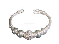 Ethnic Lanna silver bracelet