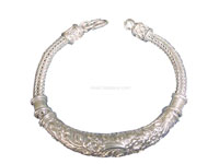 Ethnic Lanna silver bracelet
