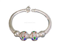 Ethnic Lanna silver bracelet