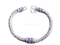 Ethnic Lanna silver bracelet