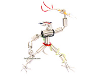 Details: ALIEN-104 - Wire Art Aliens Wholesale - manufacturer exports, wholesale directly from Thailand, JediCreations