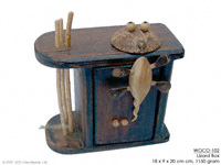 WOCO-102 - Lizard Box - innovative wholesale wood, coconut, manufacturer exports JediCreations