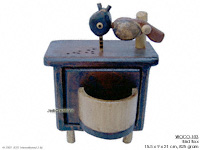 WOCO-103 - Bird Box - innovative wholesale wood, coconut, manufacturer exports JediCreations