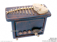 WOCO-106 - Fish Bone Box - innovative wholesale wood, coconut, manufacturer exports JediCreations