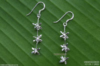 LANNASIL-ER104 Silver Earrings; handmade in Thailand