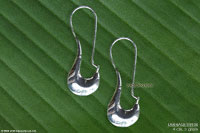 LANNASIL-ER108 Silver Earrings; handmade in Thailand