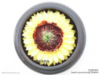Yellow Sunflower soap flower