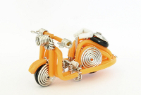 Wholesale Mini Wire Art Scooters - Orange